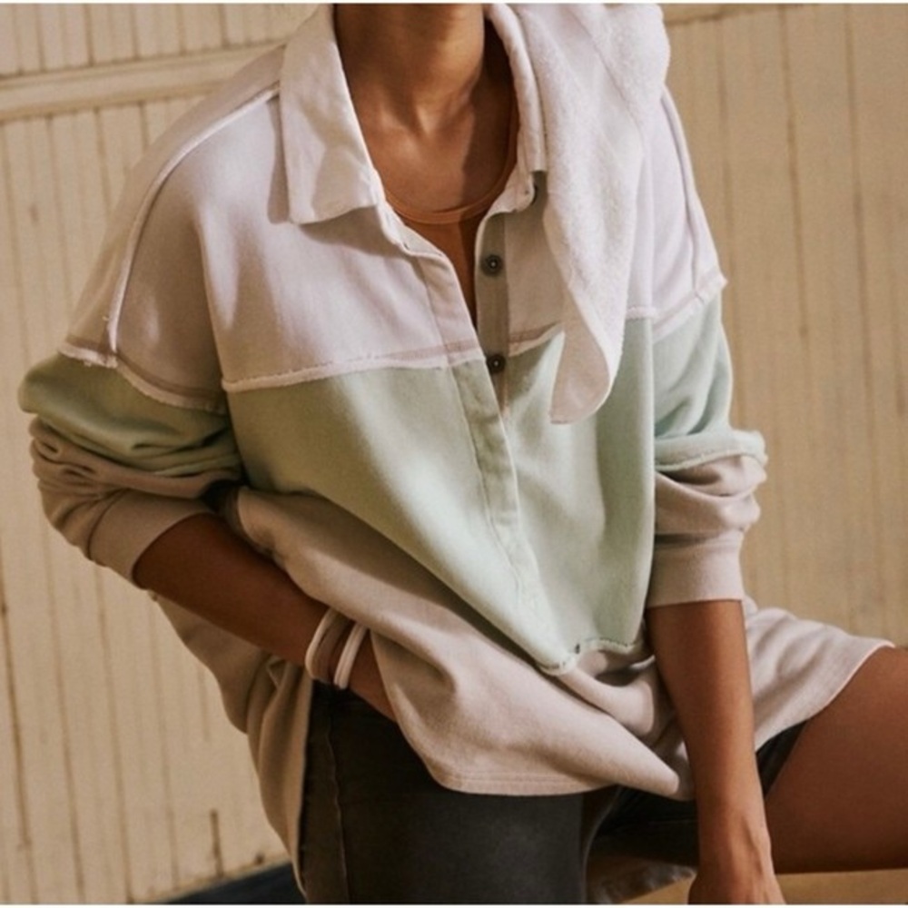 Free People Freda Polo Tunic
